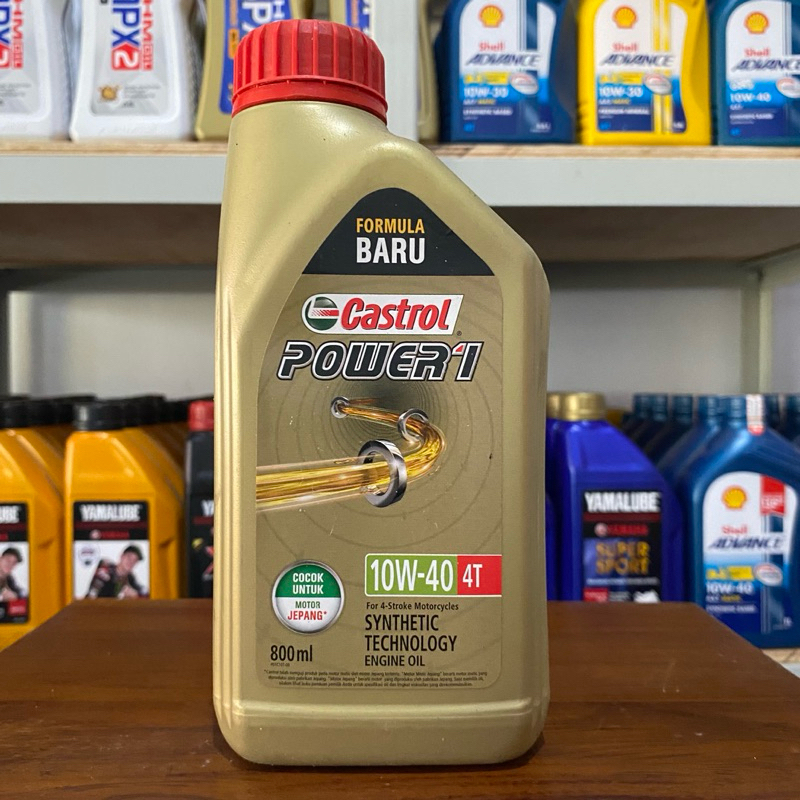 OLI CASTROL POWER 1 0,8L SAE 10W-40 ORIGINAL