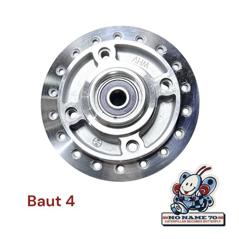 Tromol Depan Cakram Baut 4 Honda Karisma Supra x 125