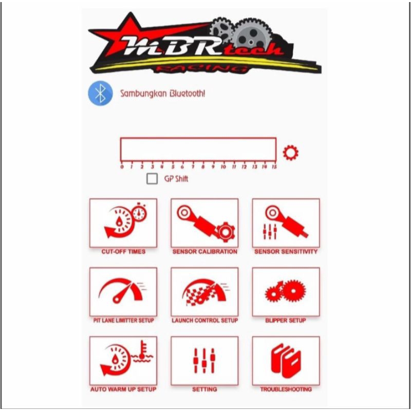 MBR TECH E4FI (Launch Control + Pit Lane Limiter) ZX25R, R6, R1, Z800