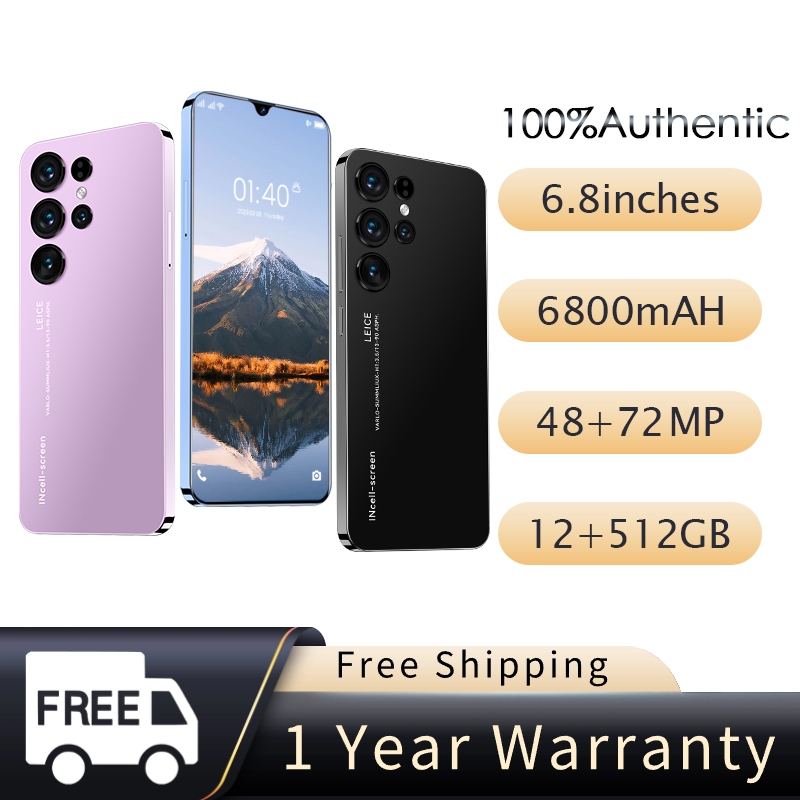 [COD] Galaxy S23 ultra murah untuk telepon pintar 16GB+512GB Android 12 7,5 inci garansi resmi untuk