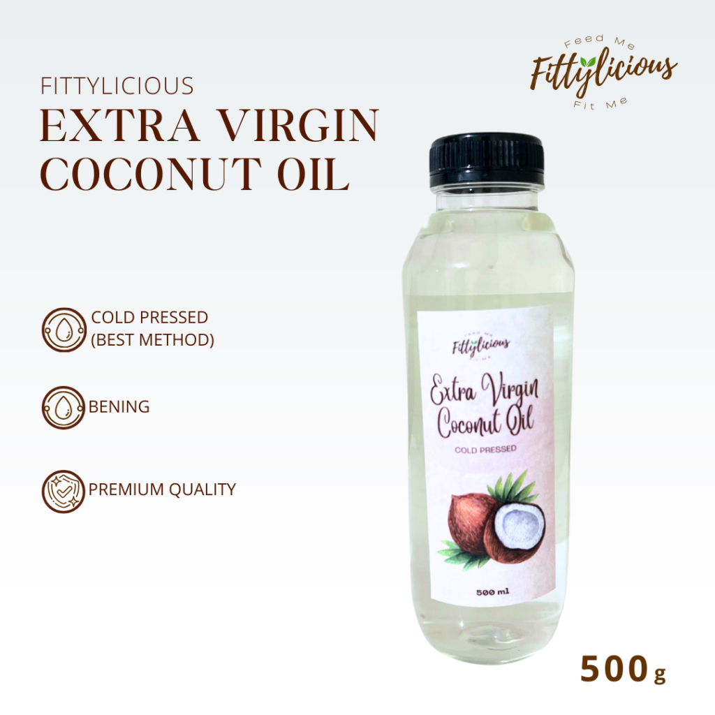 

Extra Virgin Coconut Oil 500 ml Original Minyak Kelapa Murni / VCO / EVCO