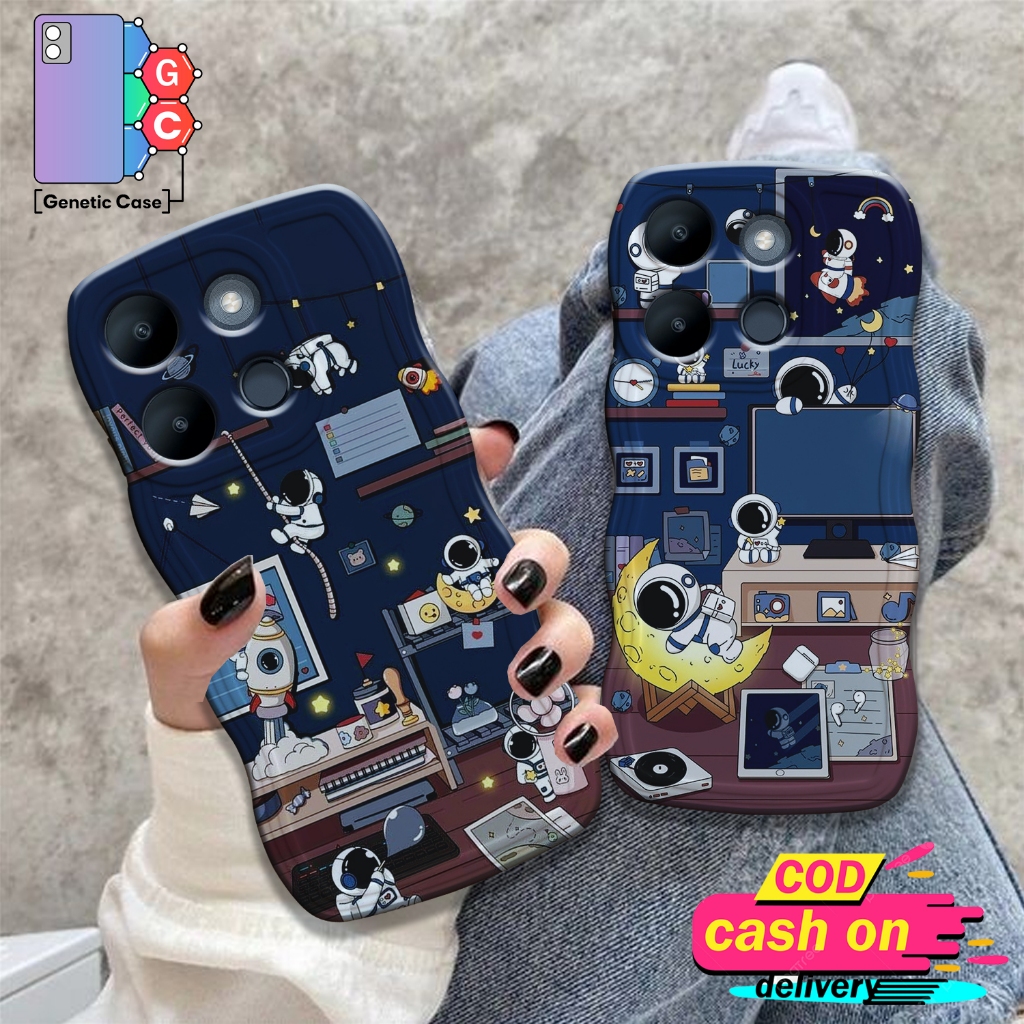 SOFTCASE GELOMBANG INFINIX SMART 7 / INFINIX  HOT 30i - CASING SEMUA TIPE HP - CASE MURAH - RAJA CUS