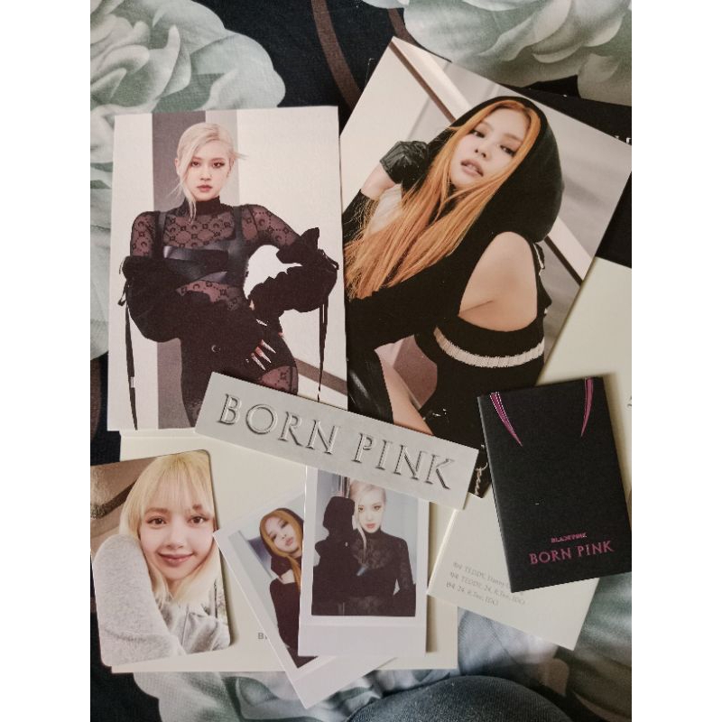 Album black pink full album born pink (grey ver)