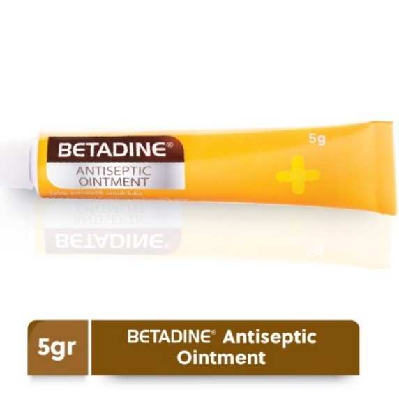 BETADINE 10% SALEP 5 GR POVIDONE IODINE SALEP LUKA INFEKSI KULIT