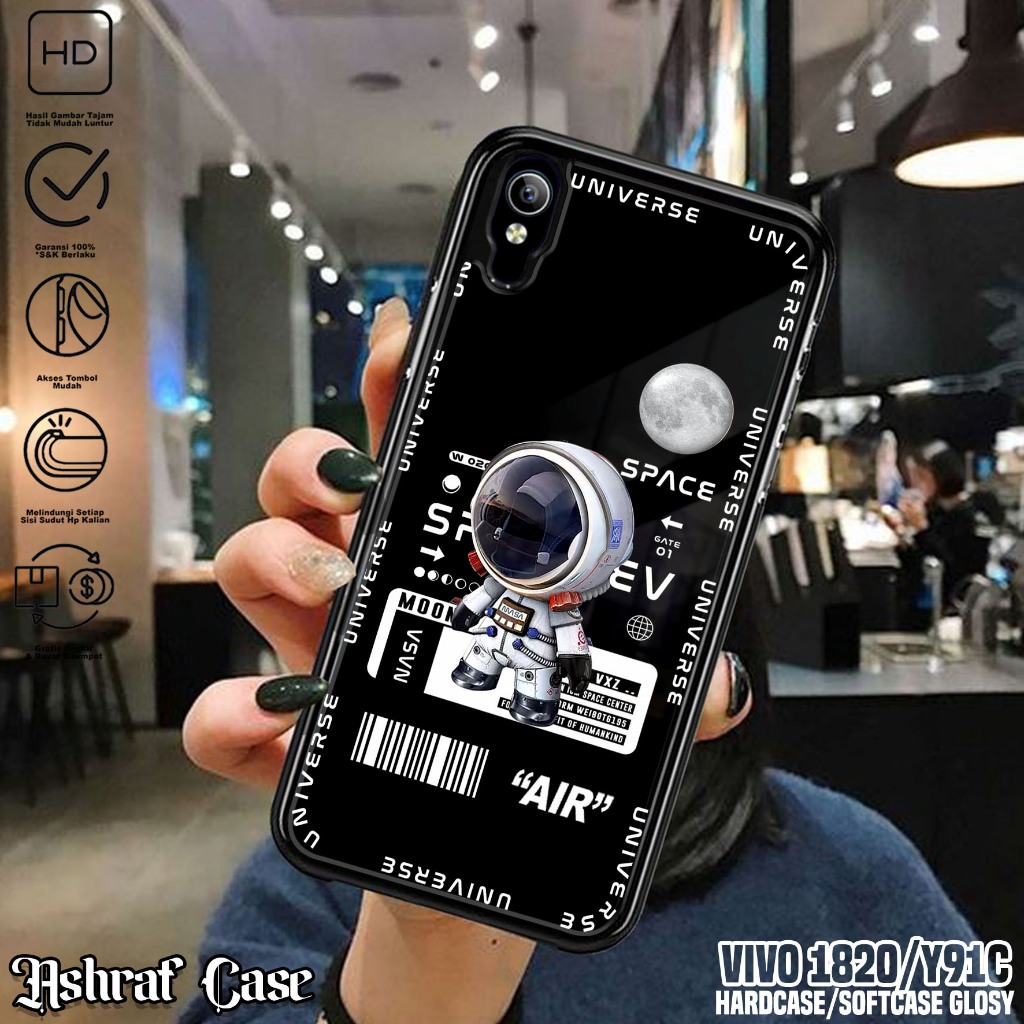 Case VIVO Y91C / 1820 - Casing Hp VIVO 1820 / Y91C ( PLNT ) Silikon Hp Vivo 1820 - Kesing Hp VIVO Y9