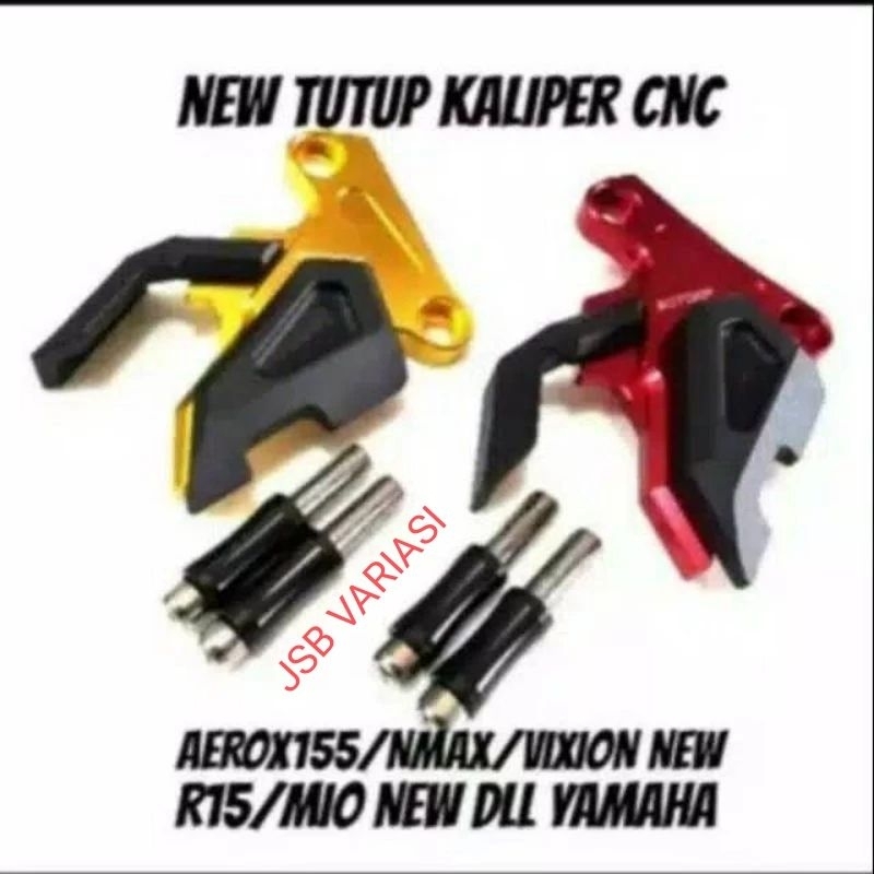 Cover Kaliper Tutup Kaliper Universal Nmax Old, Nmax New 2020, Aerox, Lexi, Vixion, R15, Mx King, Dl