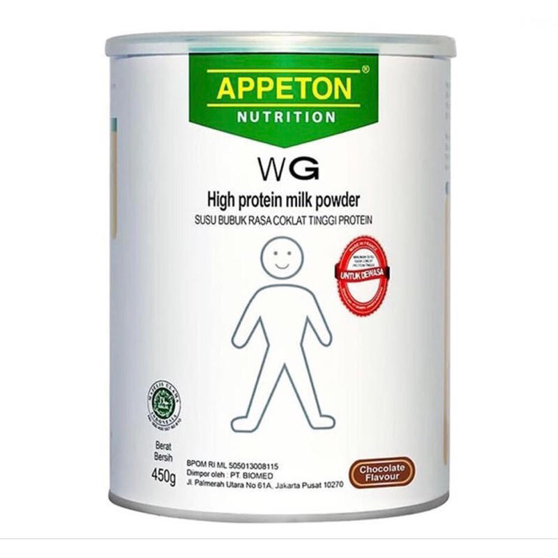

Appeton Weight Gain 450 gram Cokelat