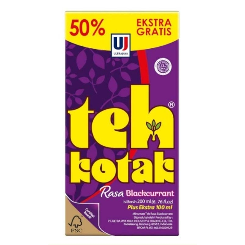 

Teh Kotak Rasa Blackcurrant 300ml