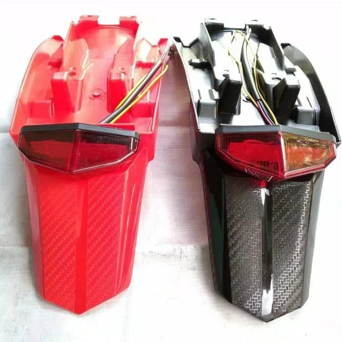 Spakbor crf 150 / undertail motor honda crf 150L  / stoplamp belakang crf 150 led non plat