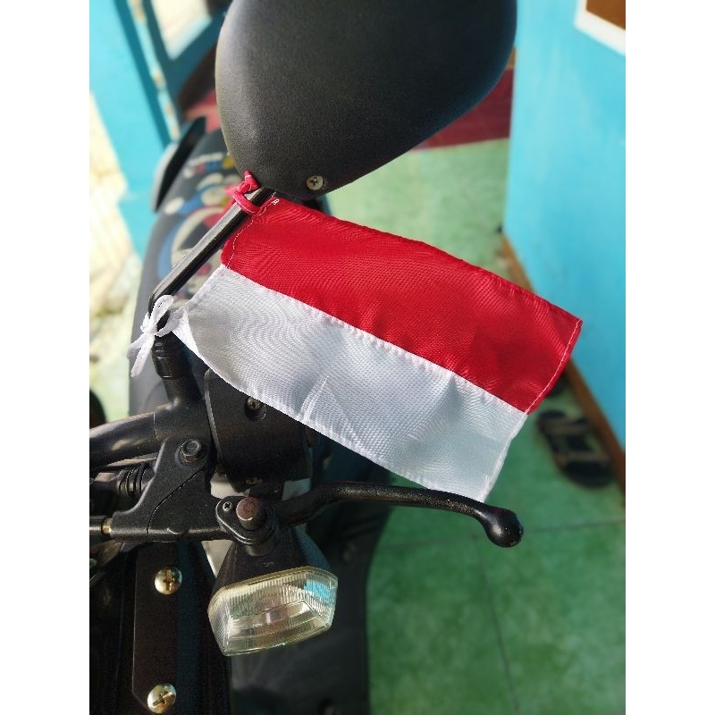 BENDERA MINI MOTOR BENDERA INDONESIA BENDERA MERAH PUTIH BENDERA Aksesoris