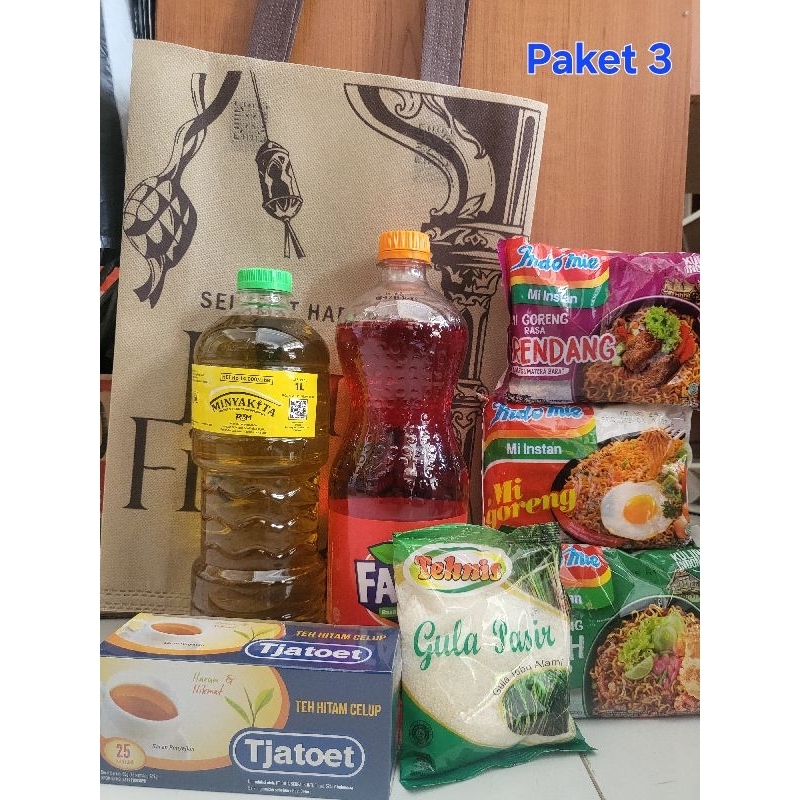 

Paket sembako lebaran