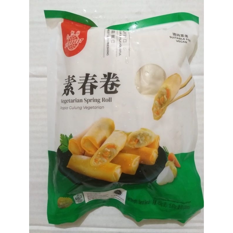 

Everbest Spring Roll Popiah/Lumpia Vegetarian 450 Gram