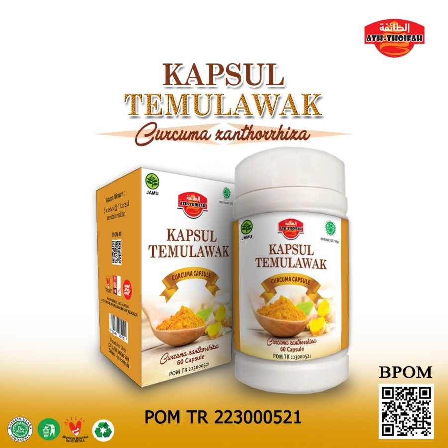 

Kapsul Temulawak @ 60 kapsul-ORIGINAL PREMIUM