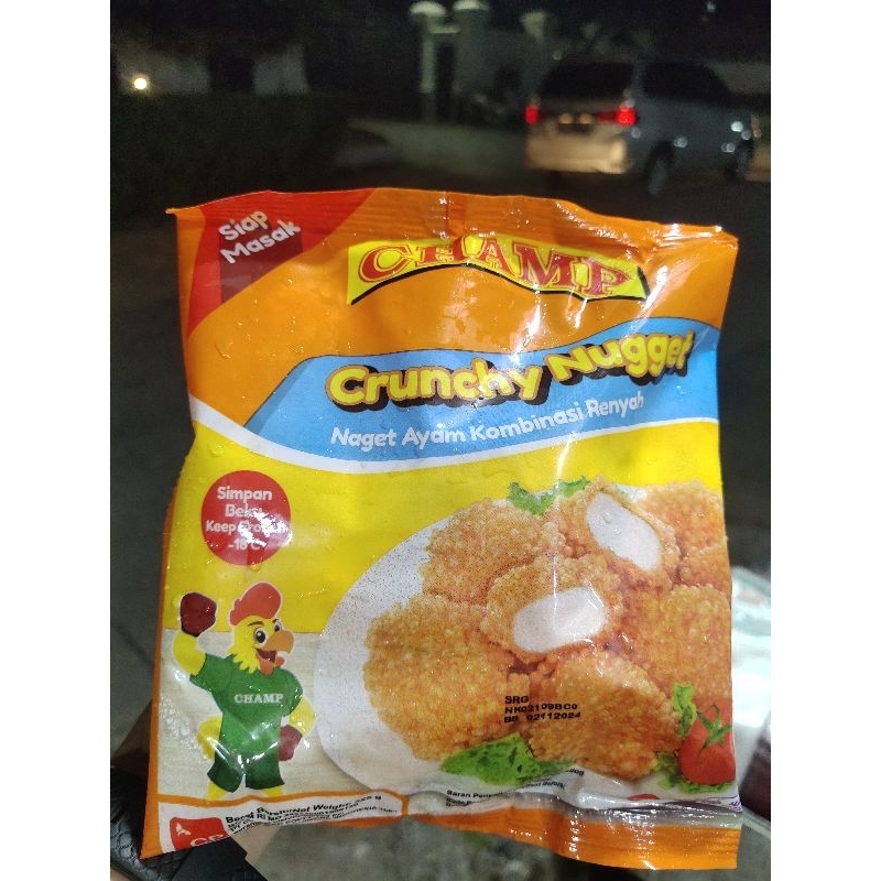 

CHAMP NUGGET CRUNCHY 225 Gr