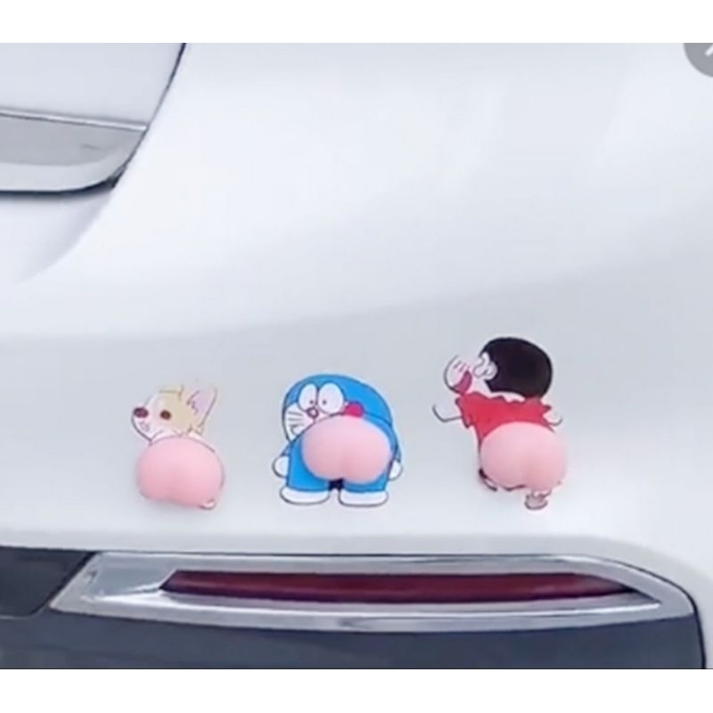 

Stiker Squishy Serbaguna , Stiker pop up karakter lucu