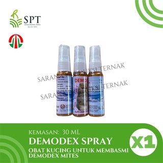DEMODEX SPRAY CAT 30 ml anti jamur untuk kucing