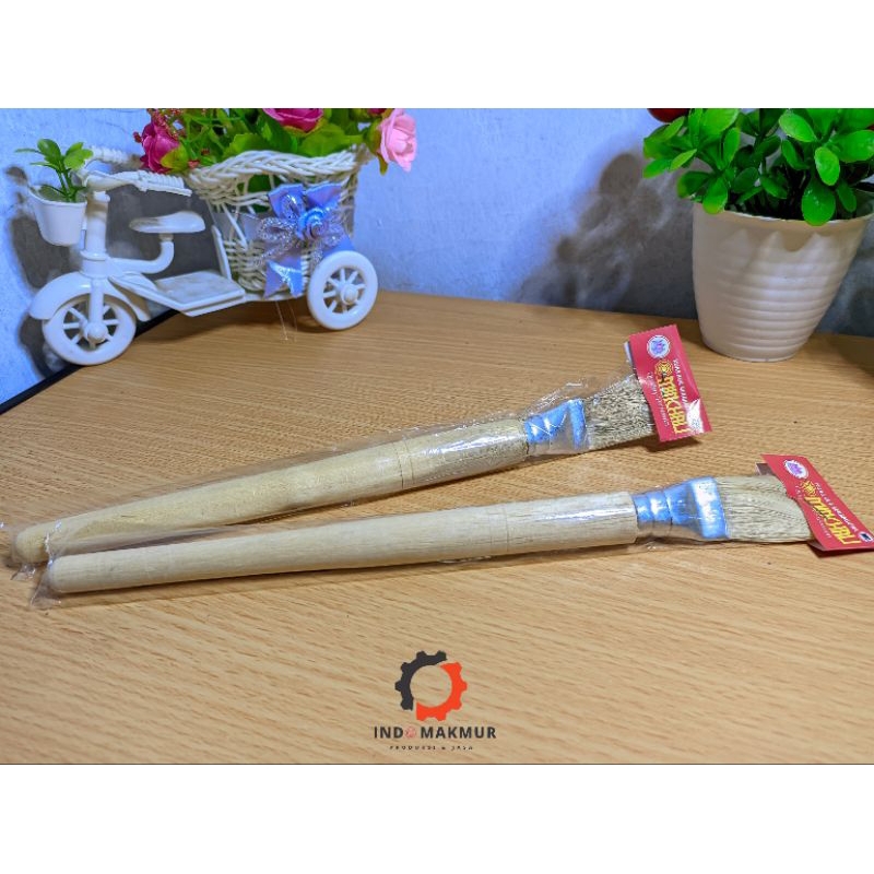 Kuas Kue Gagang Kayu, Kuas Nastar, Kuas Olesan Bakaran Halal