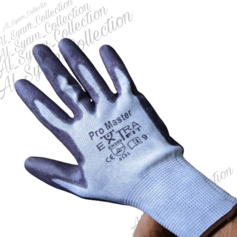 12 pasang 24 pcs Sarung Tangan Comet safety /Sarung Tangan Karet Anti Slip/Sarung Tangan Comet Kerja