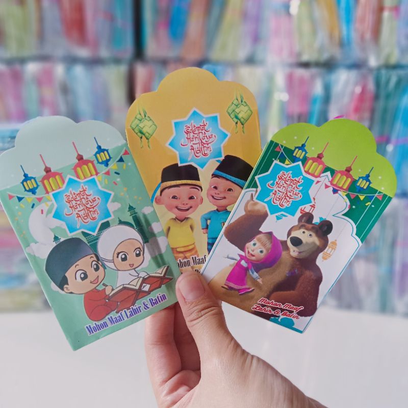 

amplop lebaran / amplop IdulFitri / amplop karakter