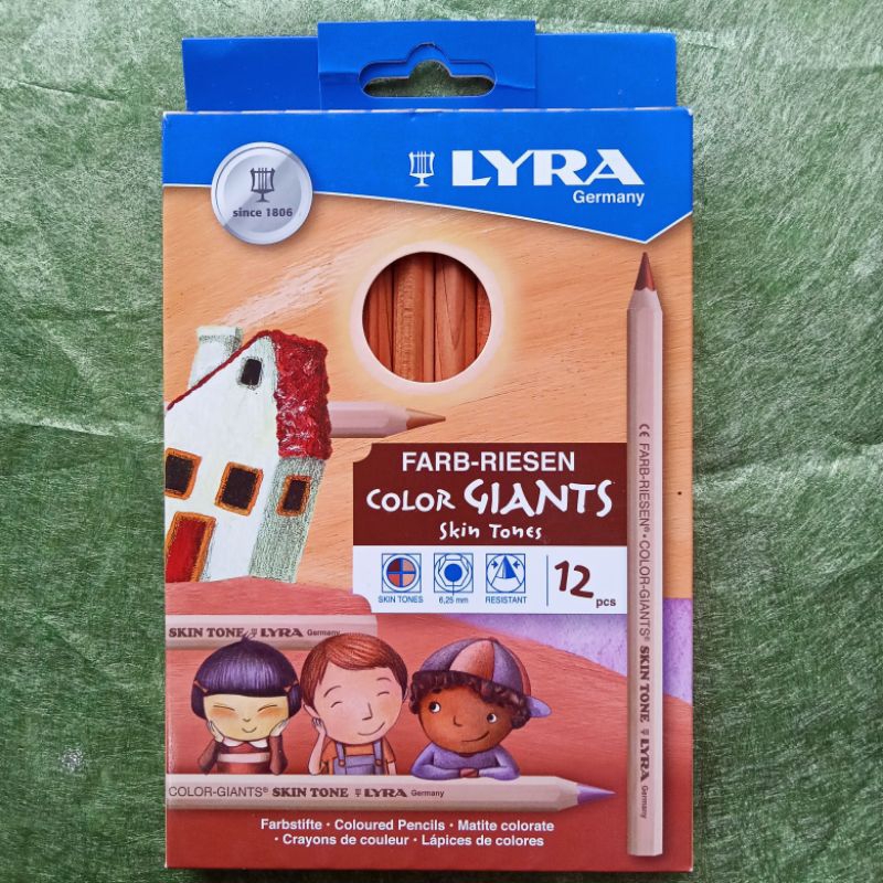 

Lyra pensil warna skin tone 12pcs