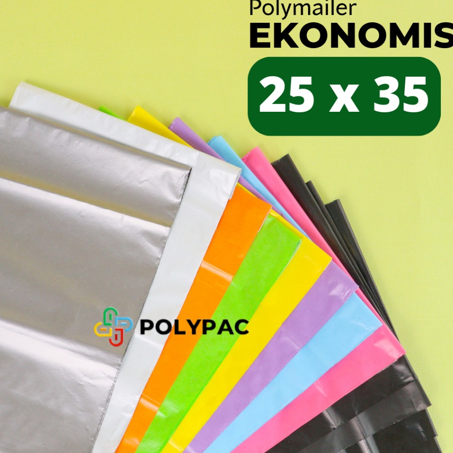 

Beli Sekarang Rasakan Keuntungannya Polymailer Warna Ekonomis 25x35 isi 1 pcs Polymailer Lem Warna Pastel