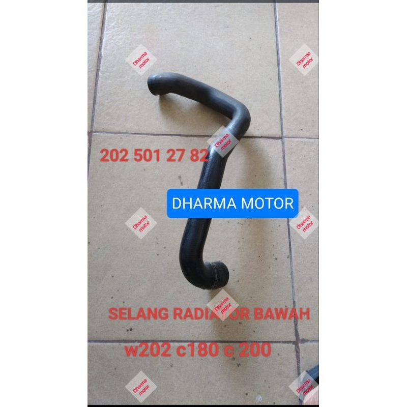 SELANG RADIATOR BAWAH W 202 C200 C 180 PART MERCEDES BENZ