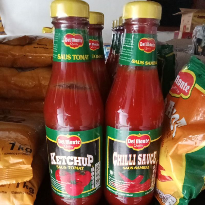 

Saus tomat & Saus Sambal Delmonte 330ml