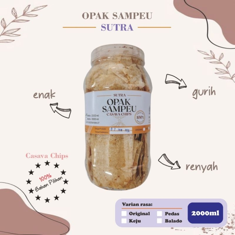 

Opak Sampeu Sutra (2000ml)