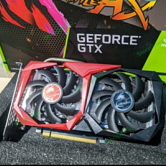 VGA CARD COLORFUL GTX 1660 SUPER 6GB DDR6 MURAH GTX1660 S GTX1660SUPER COCOK UNTUK GAMING DAN EDITIN