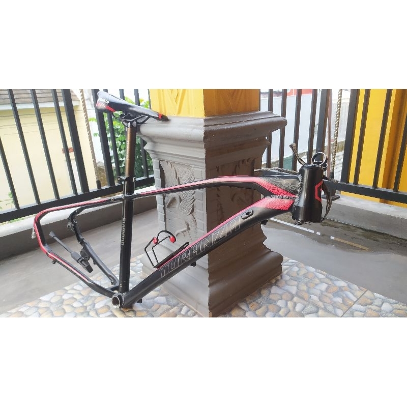Frame set MTB Alloy Turanza ukuran ban 27.5 Second / Bekas