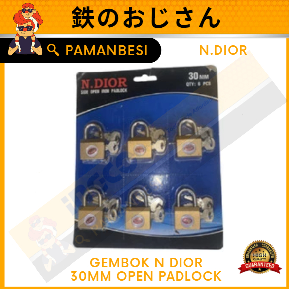 Gembok N Dior 30MM Gembok Koper