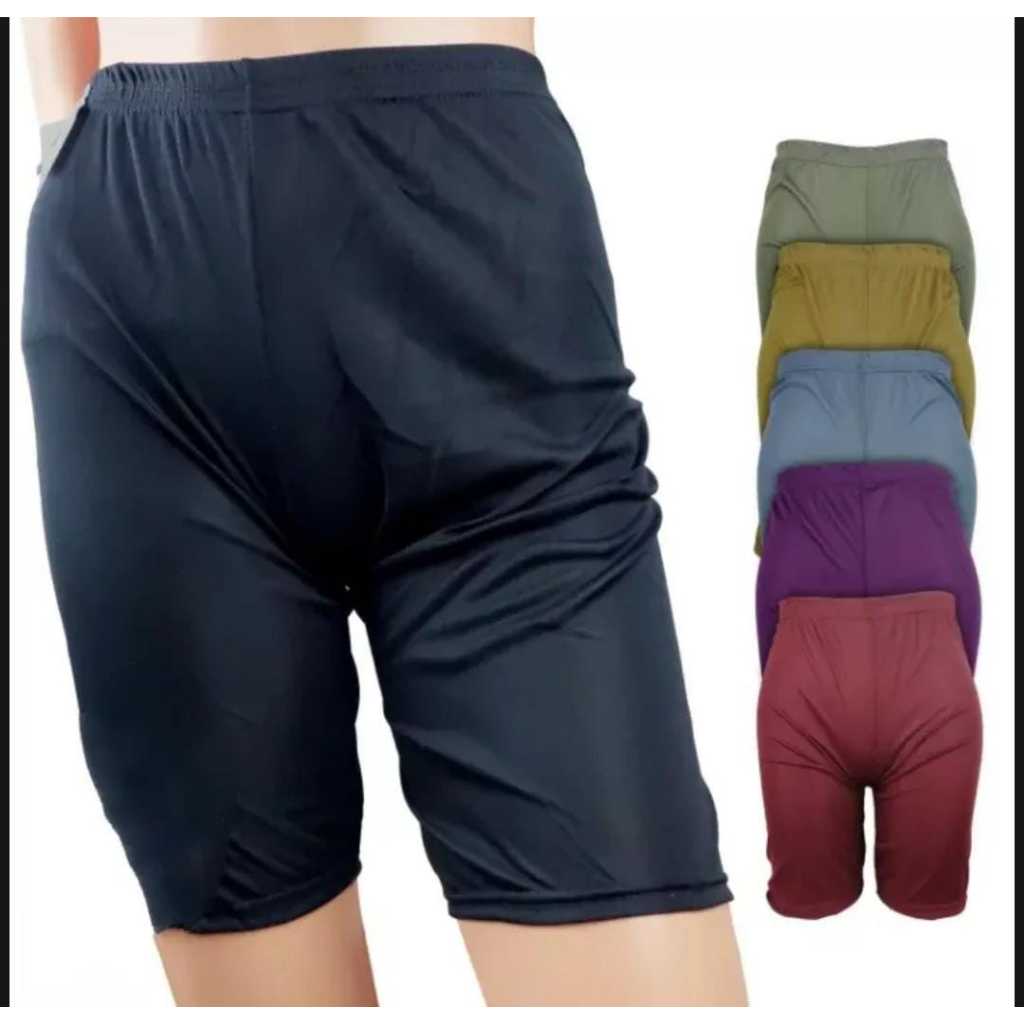 Legging Pendek Dewasa / Legging pendek Polos / Dalaman wanita