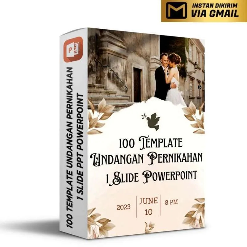 Ready 100+ Template PPT Undangan Pernikahan + Bonus Siap Edit