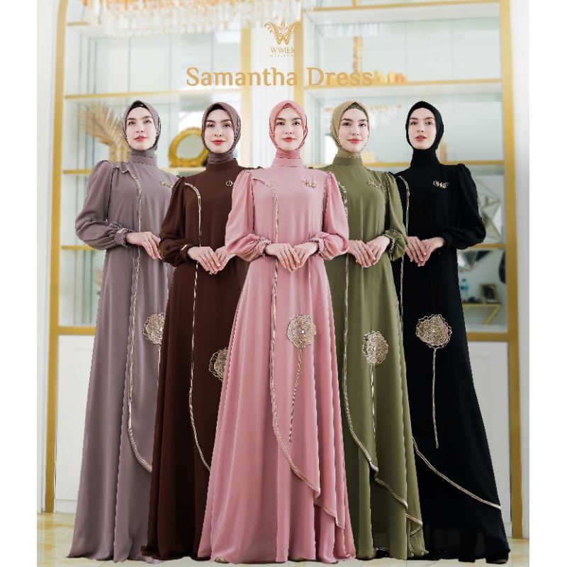 WWIEK/Samantha dress by Wwiek/dress only/dress cantik/dress elegant