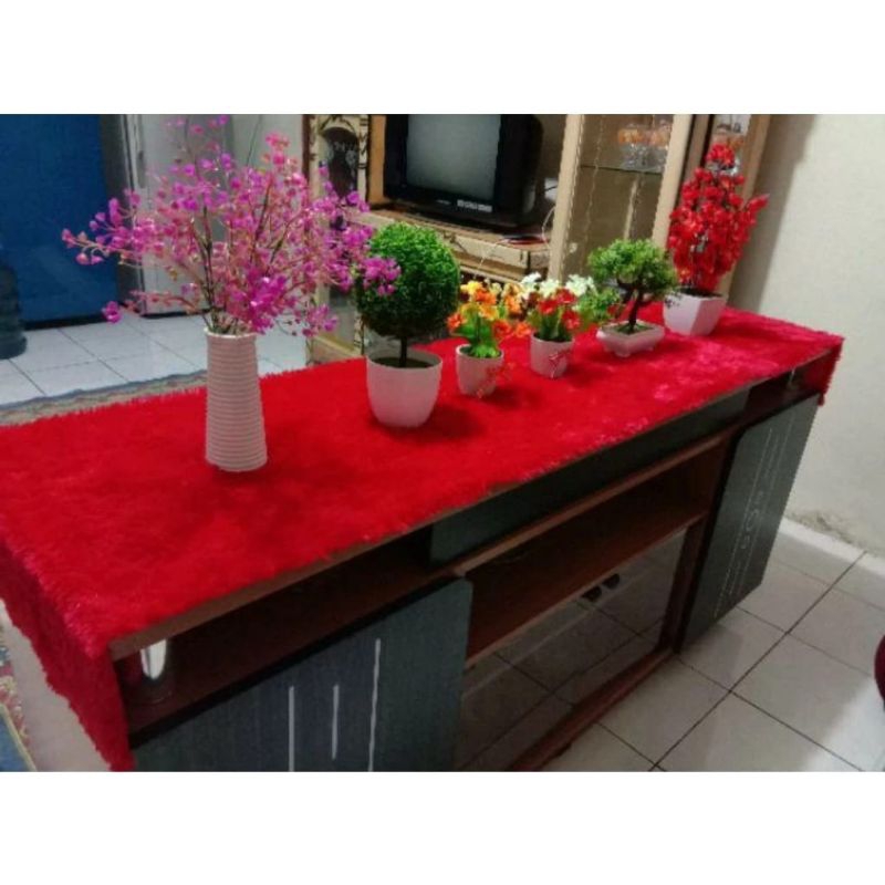 taplak meja tamu / taplak meja rasfur / taplak meja ruang tamu / taplak meja tamu persegi panjang