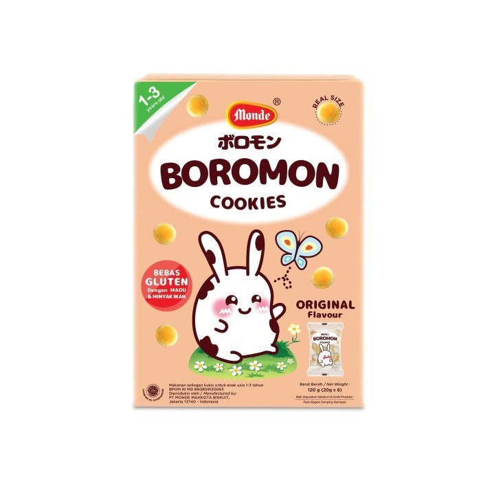 

Terlaris Monde Boromon Cookies Original 100gr