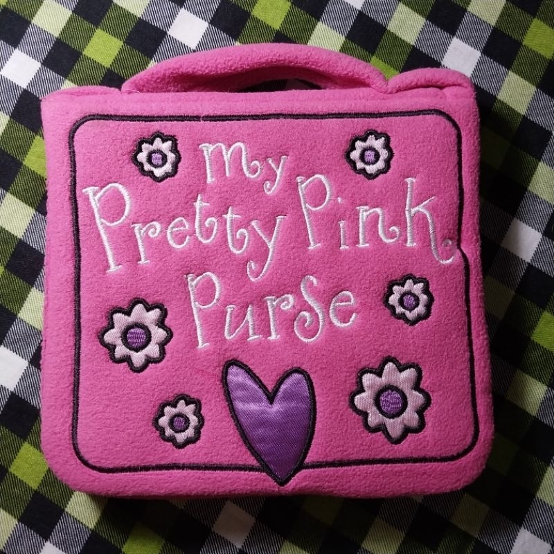 Buku Anak My Pretty Pink Purse Cloth Book Children Girl