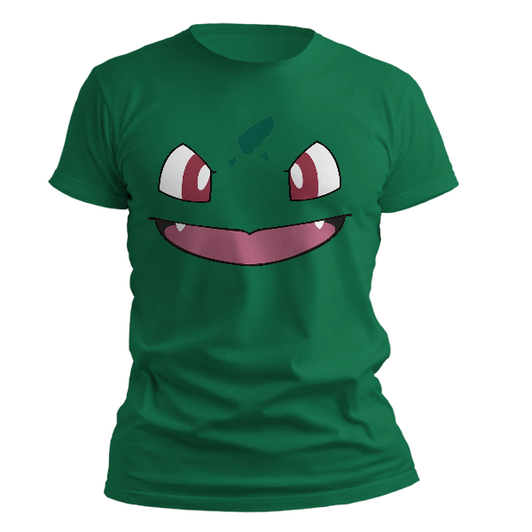 Kaos Bulbasaur Face RetroClass