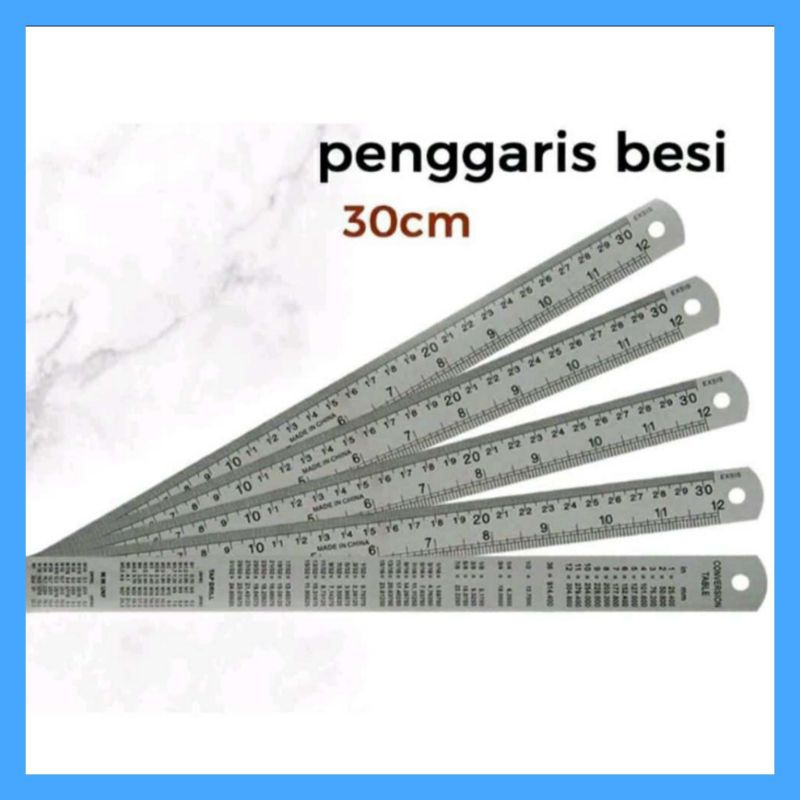 

PENGGARIS BESI 30 CM ALAT UKUR