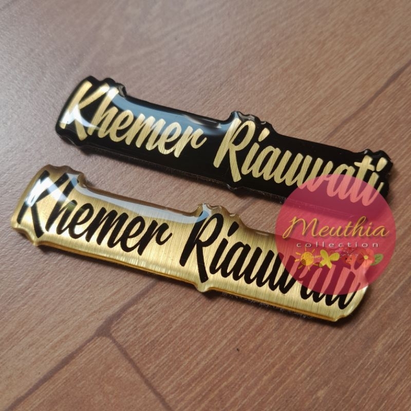 

Papan Nama Unik Contour Magnet Peniti