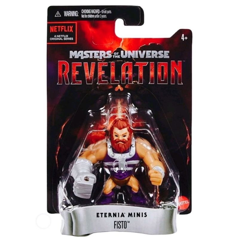 masters of the universe revelation eternia minis fisto original