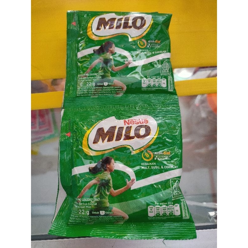 

Milo Activ Go Minuman Cokelat Renceng 10 X 22gr