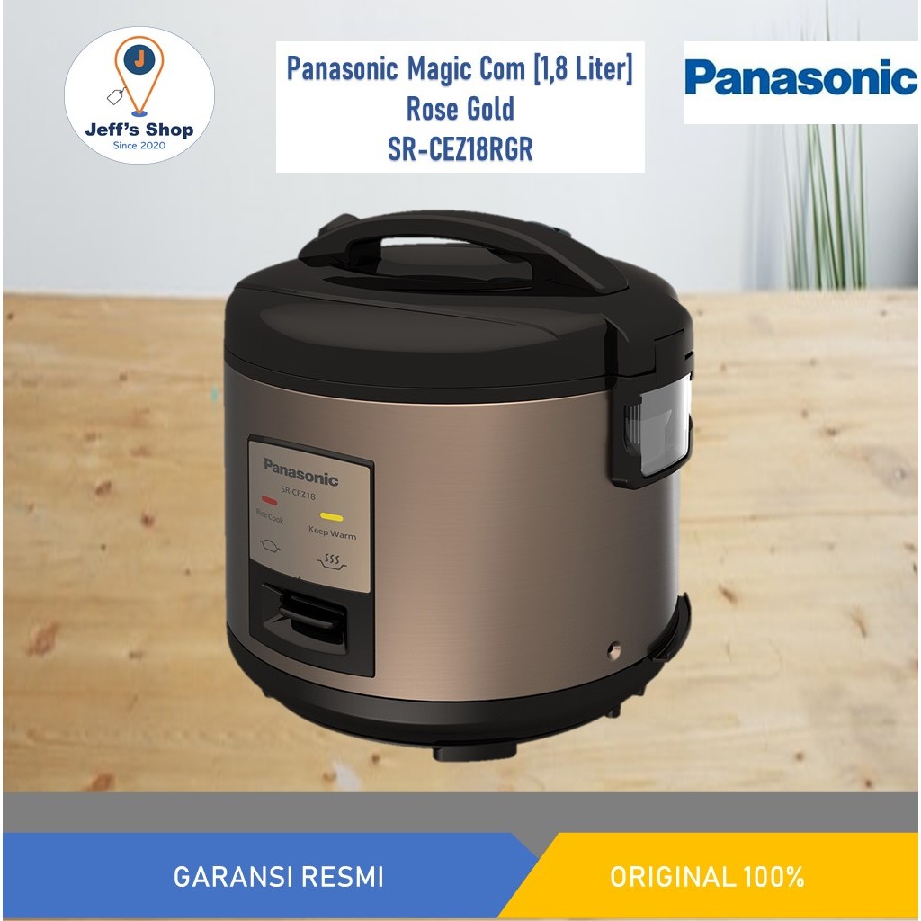 Panasonic Rice Cooker [1,8 Liter] SR-CEZ18RGR