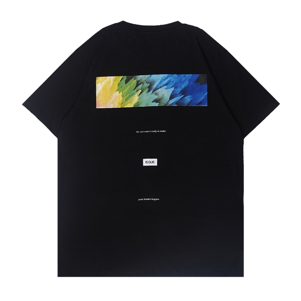 ISSUE CLOTHING - AURORA BORALIS - T-SHIRT - BLACK