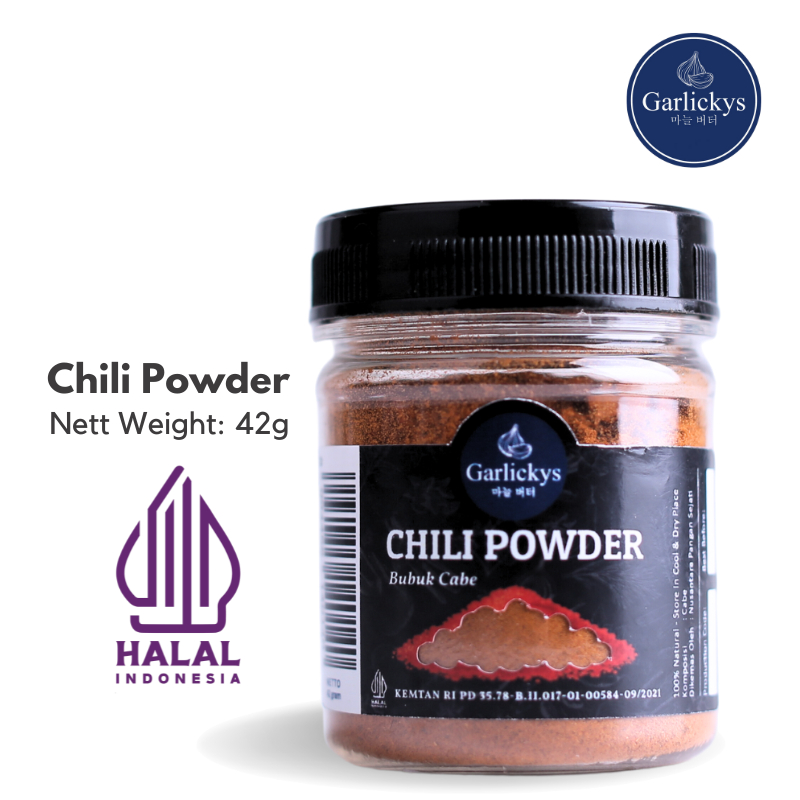 

GARLICKYS Bumbu Dapur Cabe Cabai Bubuk Super Pedas Chili Chilli Powder