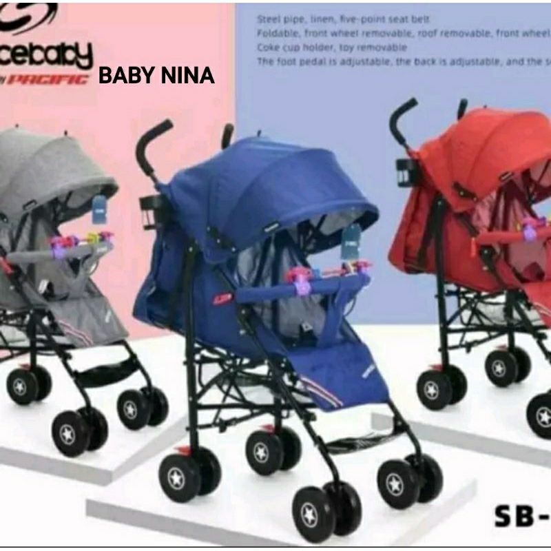 Stroller Spacebaby SB 319Q Pacific Baby