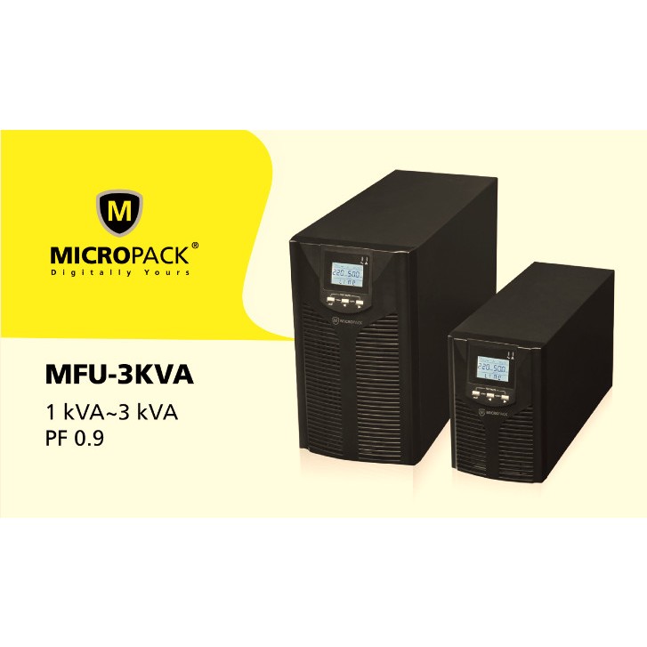 UPS MicroPack MFU-3KVA - UPS Online 3KVA MicroPack MFU3KVA