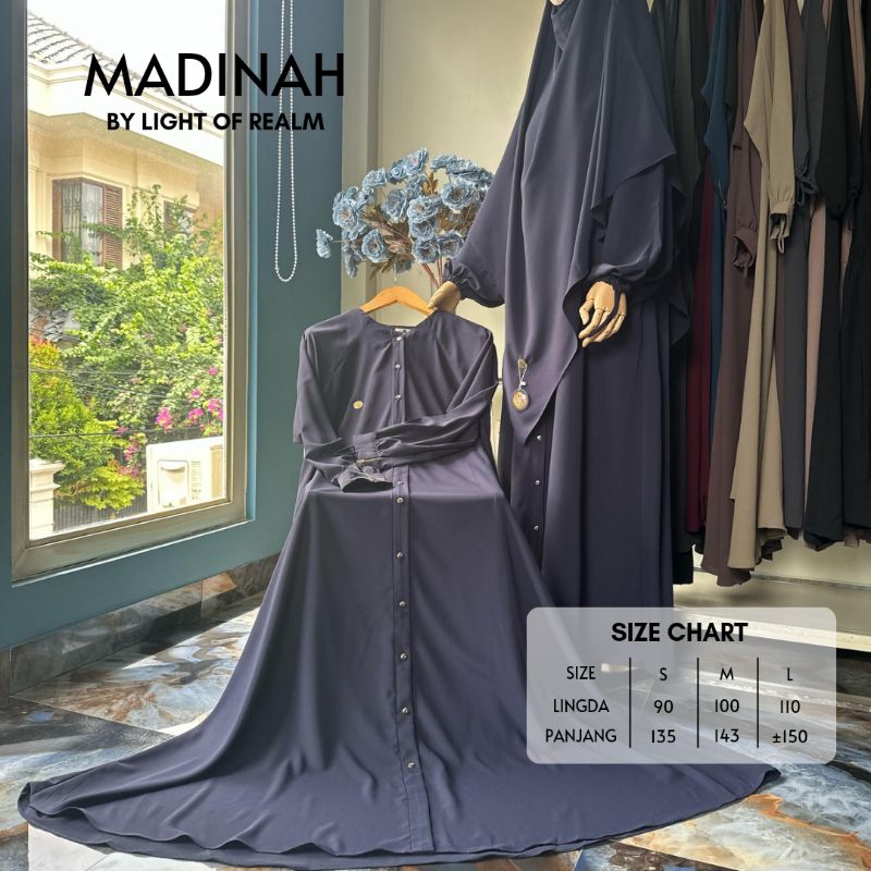 ABAYA MADINA - QUDSIA ANTI UV