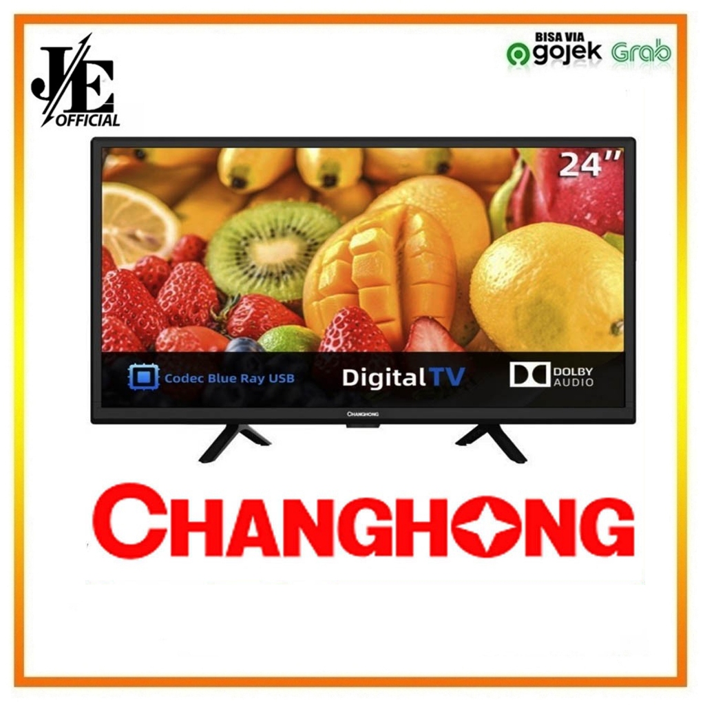 Led Tv Changhong 24 Inch L24wg5w Digital Tv - Garansi Resmi