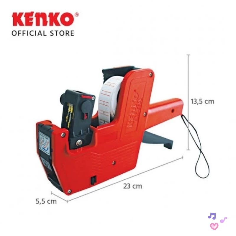 

Mesin Alat Label Harga / Price Labeller 1Line Mx5500 Kenko